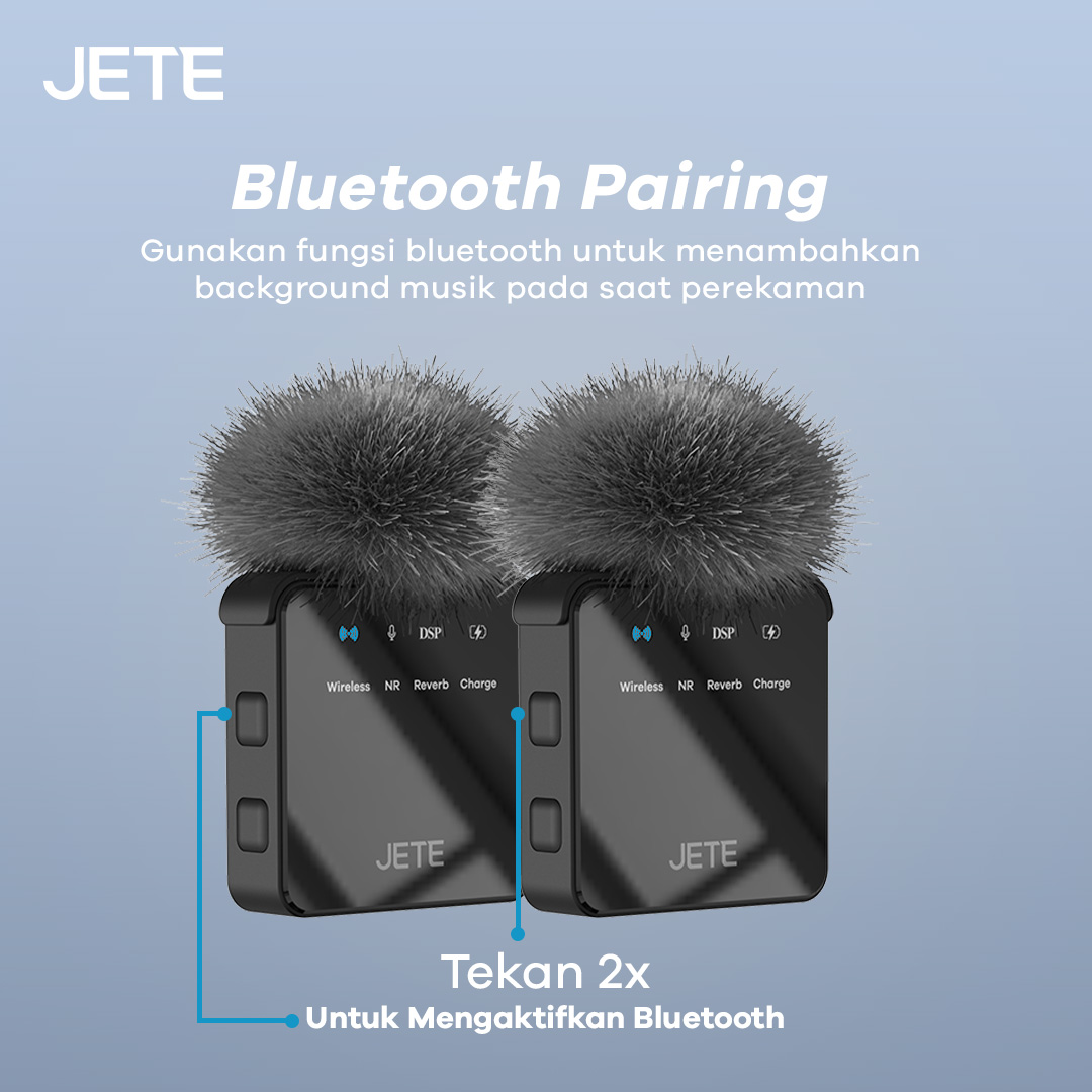 Jual Wireless Microphone Jete Mx Doran Gadget